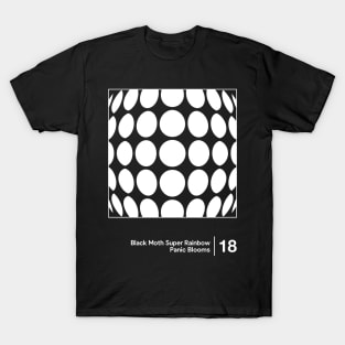 Panic Blooms - Minimalist Style Graphic Design T-Shirt